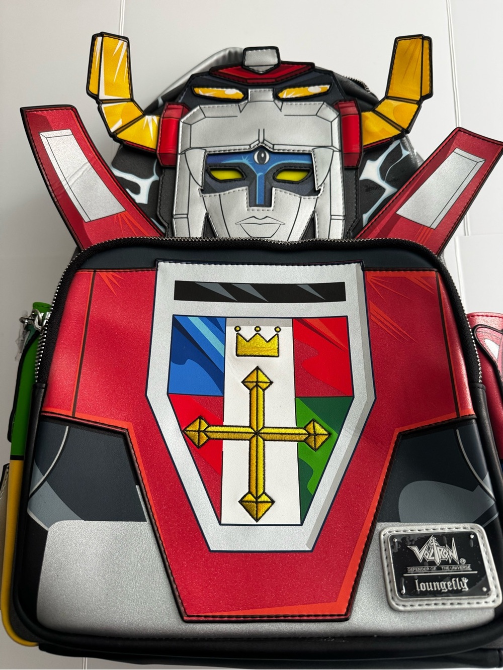 Voltron limited edition comic con Red Men's Backpack - Loungefly